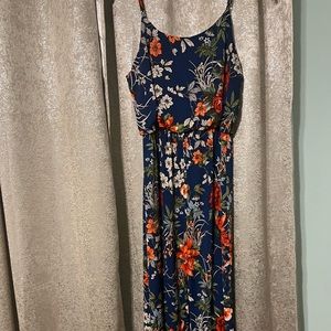 Fits great. Nice comfy material. Wide leg. Perfect length with heals.